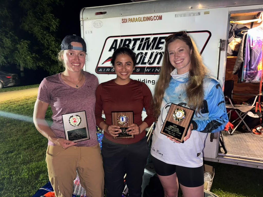 Corn Alps 2026 awards, women division podium